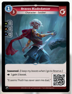 ALTERED TCG BRAVOS BRAVOS BLADEDANCER PHYSICAL+DIGITAL