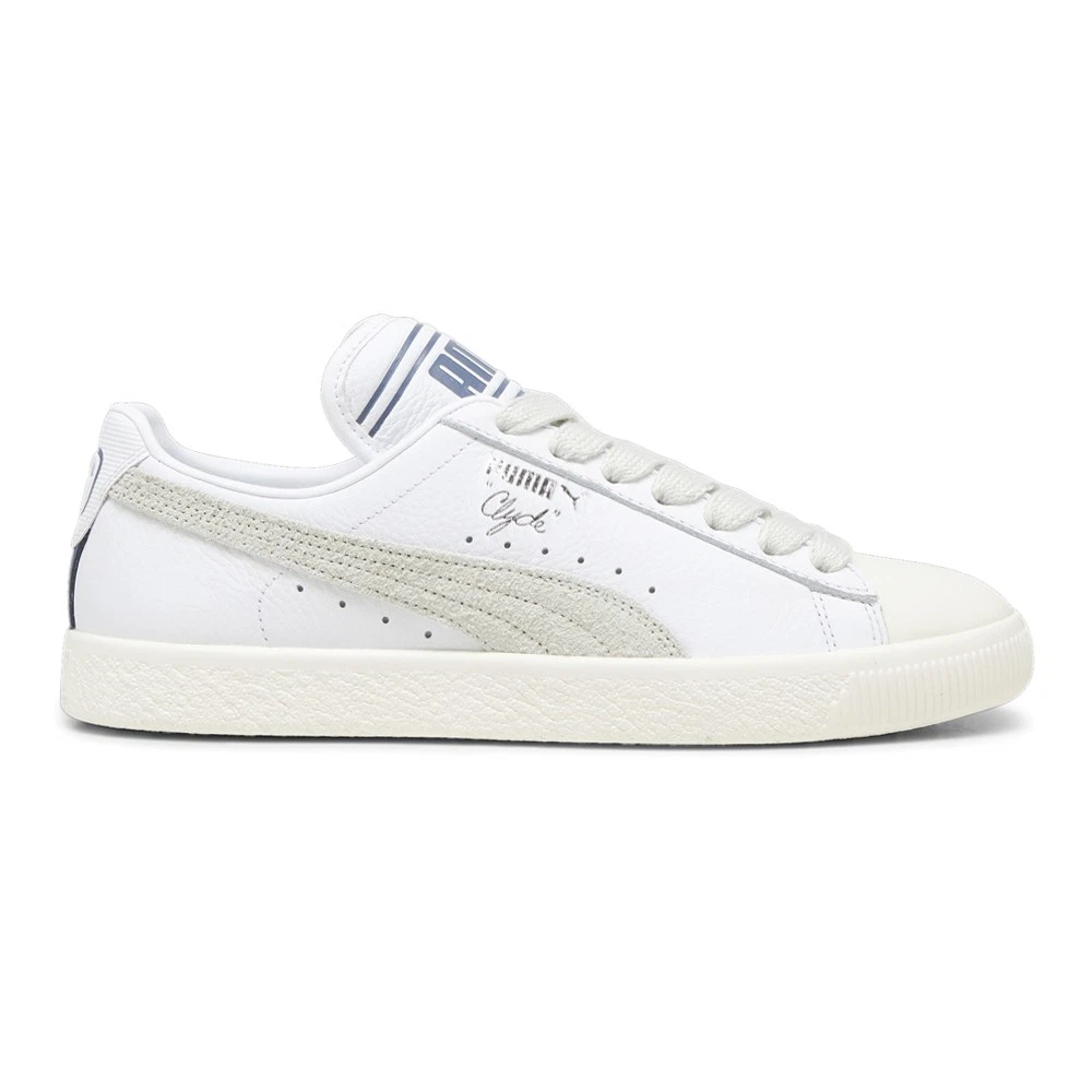 PUMA X Rhuigi Clyde Lace Up Mens White Sneakers Casual Shoes 39330501