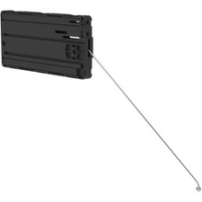 Bremsklappenhalter SlimWinch 4 Klappenhalter mit Stahlseil KH 200-480mm schwarz