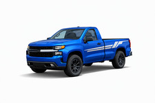 Sport Design Side Stripes Compatible With Chevy Silverado Premium Vinyl