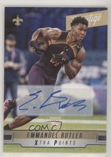 2019 Panini Prestige Rookie Xtra Points Signatures Emmanuel Butler #295 Auto z5b