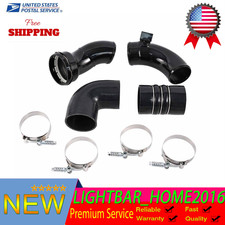 Intercooler Hose Pipe Kit For Ford F250 F350 F450 F550 2011-2016 6.7L V8