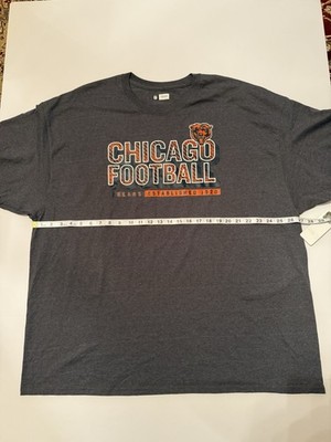 Chicago Bears Men s 3XL Gray Graphic T-Shirt NFL NWT