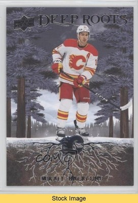 2023-24 Upper Deck Series 2 Deep Roots Mikael Backlund #DR-27 READ 1os2