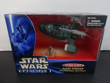 Galoob Micro Machines 1999 Star Wars Episode 1 Action Fleet FLASH SPEEDER - MIB