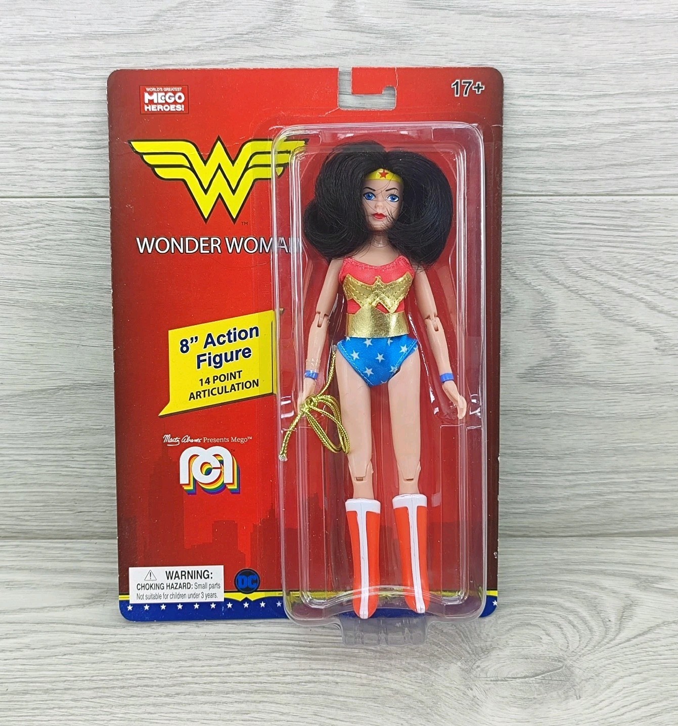 DC World's Greatest MEGO Heroes Wonder Woman 8"" Action Figure (New & Sealed)