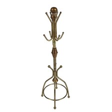 Vintage Brass Tone Jewelry Stand Dollhouse Salesman Sample 11.5" Price Products