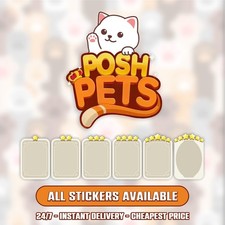 Monopoly Stickers Go 1  -6  All Stickers Available   INSTANT DELIVERY