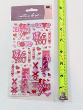 STICKO VALENTINE STICKERS / VALENTINE PHRASES