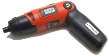 Black and Decker Lithium 3.6V Cordless Screwdriver Model LI2000 No Charger Used