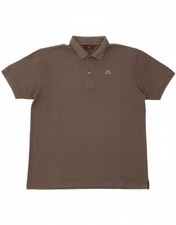 KAPPA Mens Polo Shirt XL Grey Cotton DY17