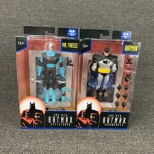 Mcfarlane The New Batman Adventures Batman  Silver  Mr. Freeze 7    Action Figures