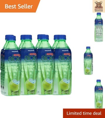 Aloe Vera Juice Drink with Coconut Flavor - Perfect for Cocktails & Refreshment