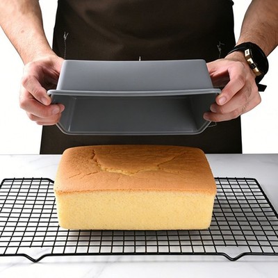 Runde Silikon Backform 25 cm Durchmesser für Kuchen Brownies und Käsekuchen