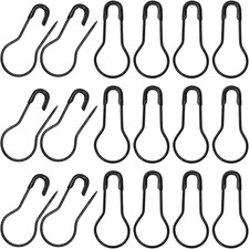 1000Pcs Metal Safety Pins, Bulb Gourd Pins, 0.9 Clothing Tag Pin Calabash Pin P