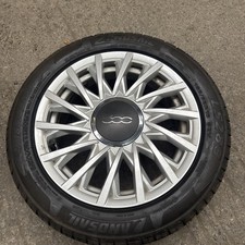 Genuine 15 Inch FIAT 500 PANDA Alloy Wheel  & 5mm Tyre 52009577 #4