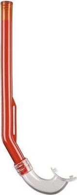 BECO Schnorchel zum tauchen  Rot für Kinder / Jugendliche bis 150cm