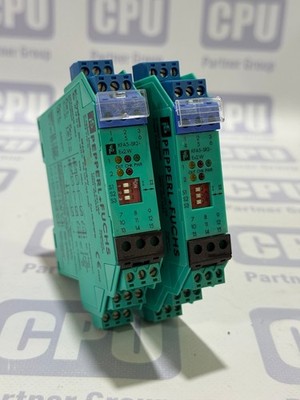 Pepperl+Fuchs KFA5-SR2-Ex2.W 37371S Switch Amplifier K-System 1 lot 2 pcs #BD/7#