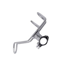 SS316 Clip-on Fishing Rod Holder 360-Degree Swivel Yacht Boat Use
