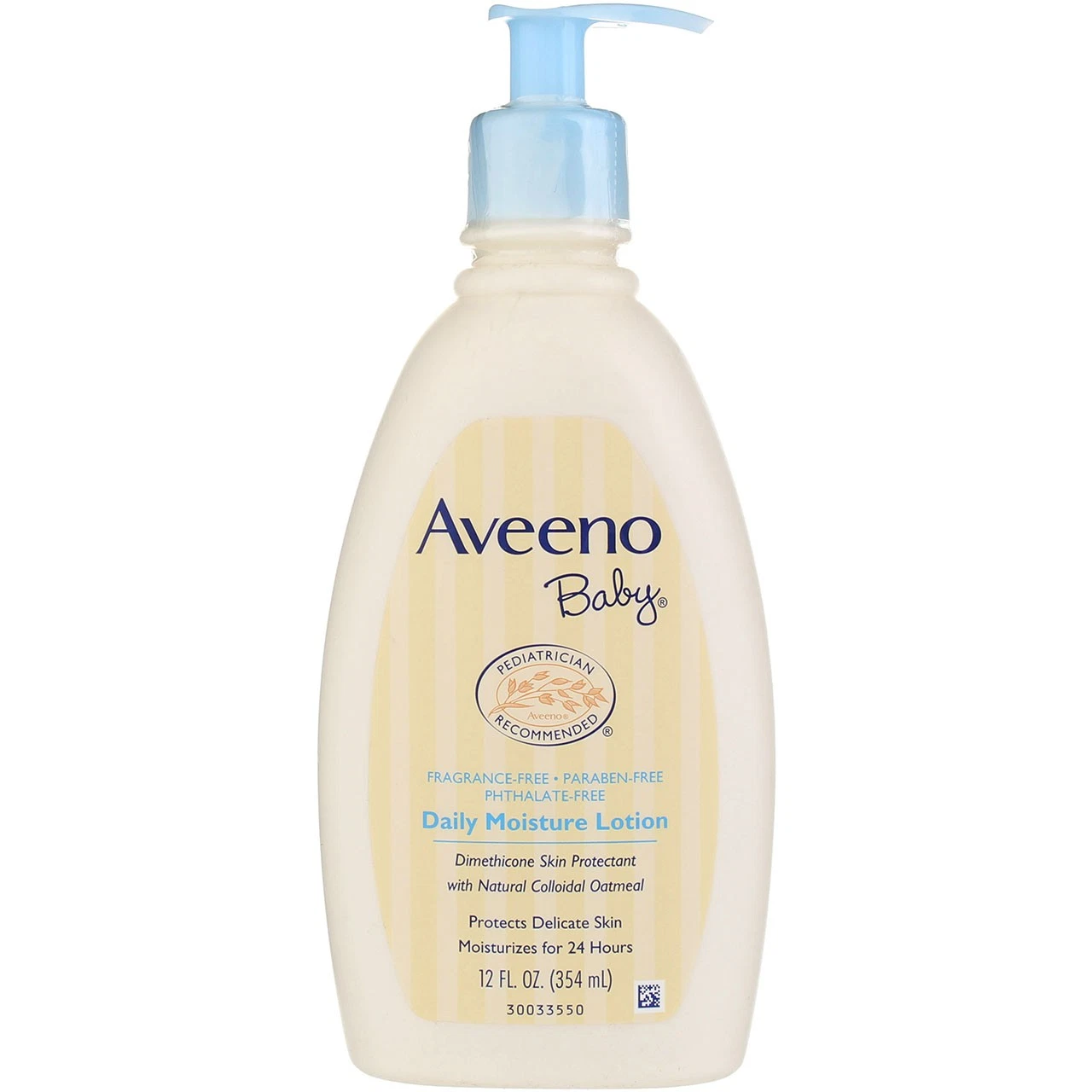 6 Pack Aveeno Baby Daily Moisture Lotion, Fragrance Free, 12 fl oz