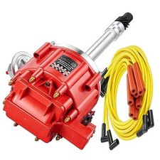 HEI Distributor 65K Coil with Spark Plug Wires 9000RPM, HEI HEI Distributor Kit