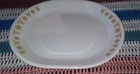 Vintage Corelle Pyrex Butterfly Gold Oval Serving Platter