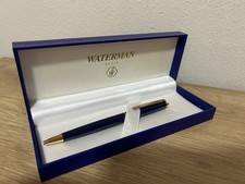 Waterman Paris Rollerball Pen Blue Lacquer Go...
