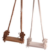 Baby Swing Seats Posing Aid Photography Prop Stable Gift Wood for Outdoor Party