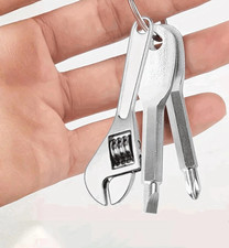 3pcs Key Ring Screwdriver EDC Tool Outdoor Pocket Mini Tool Wrench with Keychain