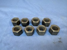 Lot of ( 8 ) Deep Nut For U-Bolts  3/4" Outside 1/2-20 Threads Grade 8