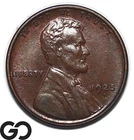 1925-D Lincoln Cent Wheat Penny, Brown, Nice Brilliant Uncirculated++