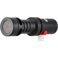 Rode Directional Microphone for iPhone and iPad w/Lightning Connector Black LN