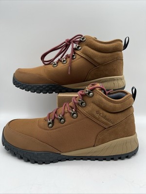 COLUMBIA 2100881-286 MEN'S FAIRBANKS MID WATERPROOF ELK/GRAPHITIE BOOT New