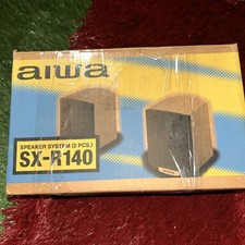 Aiwa Wired Speaker System SX-R140 New In Box NIB Sealed Unopened Rear Surround