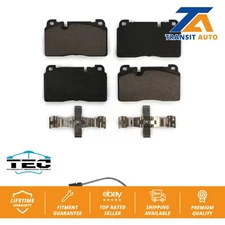 Front Ceramic Disc Brake Pads And Wear Sensors Kit For Audi Q5 KTW-100185