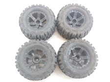 2 Bad Hex: 4x Proline Trencher #1170 1/10 Monster Truck Tires 7 12mm Hex Wheels