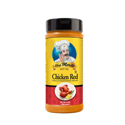 Chef Merito Chicken Red Seasoning 14 Ounces Pack Of One Bold Latin Flavor For
