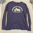 Brooklyn Motors - 100% Cotton - Super Soft Double-Sided Long Sleeve T Shirt- XL