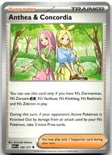 Anthea & Concordia 182/217 Uncommon Ascended Heroes Pokemon NM/M