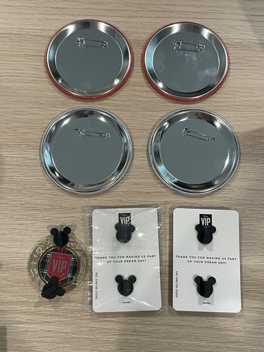 Disneyland 70th Anniversary Exclusive VIP Tour 3x Pin Lot 1st Visit Disney Land - Picture 2 of 8