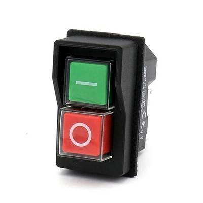 Push Button Switch Electromagnetic Motor Starter IP55 16A 250VAC YH02A Machine
