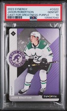 2023 UD SYNERGY CAST FOR GREATNESS PURPLE #CG22 JASON ROBERTSON PSA 10
