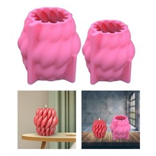 Silicone Candle Mold Mould Resin Casting Candle Making Art Handmade Craft