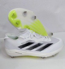 Adidas Adizero Instinct Softball Cleats Women Size 8 White Volt Shoes IF3361