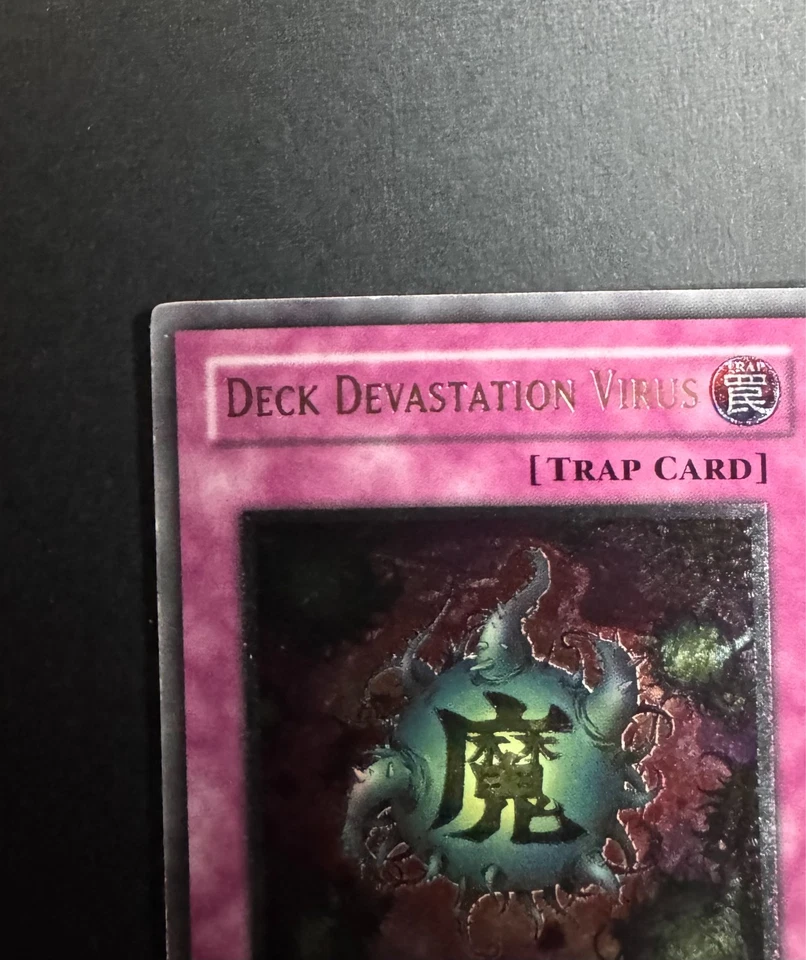 Deck Devastation Virus FET-EN058 Ultimate Rare 1st Edition Never Played NM/VLP  - Image 2 of 4