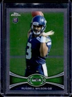 2012 Topps Chrome Russell Wilson RC Rookie SP Variation #40b Seahawks