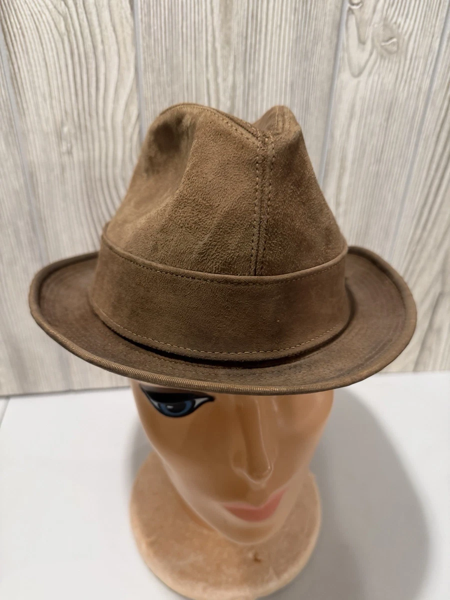 帽子 STENTOR Vintage Fedra Hat ▷ Hereford Retro Handmade Burned