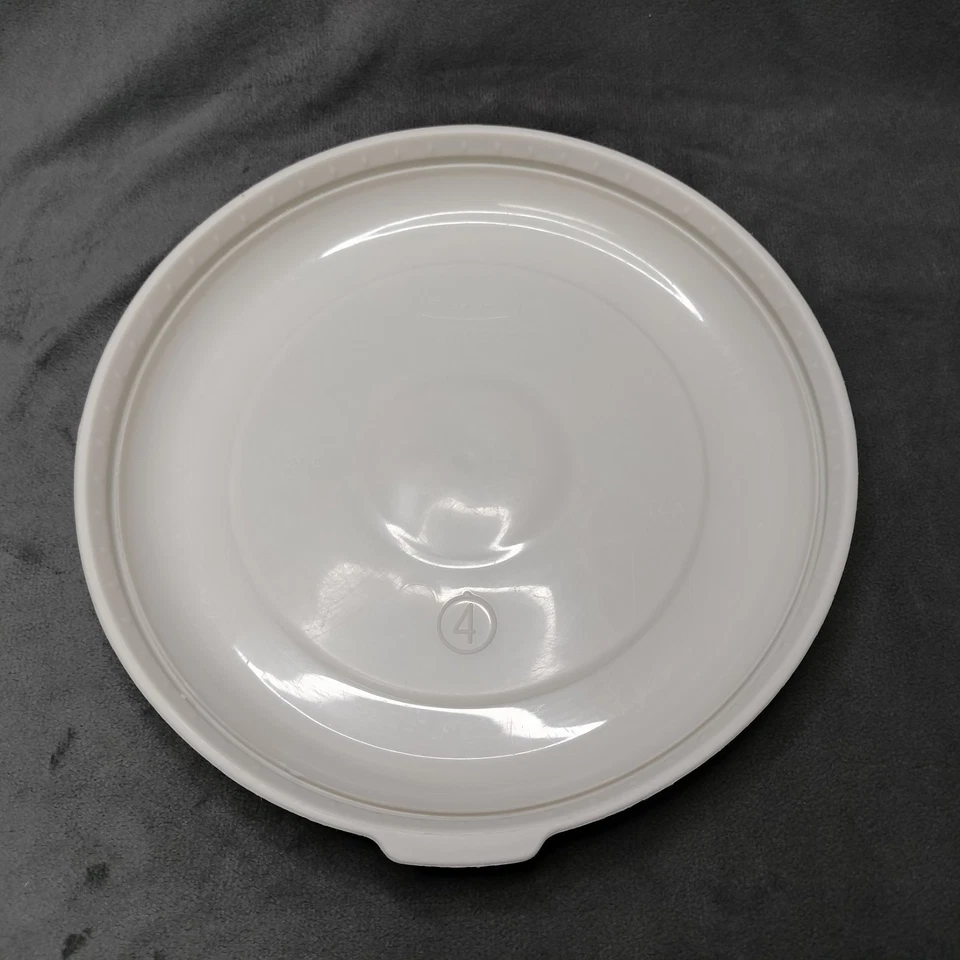 De Colección Rubbermaid 8.5" Servin Saver #4 Tapa de Repuesto Grande Redonda #0031 Almendra Foto 2 de 4