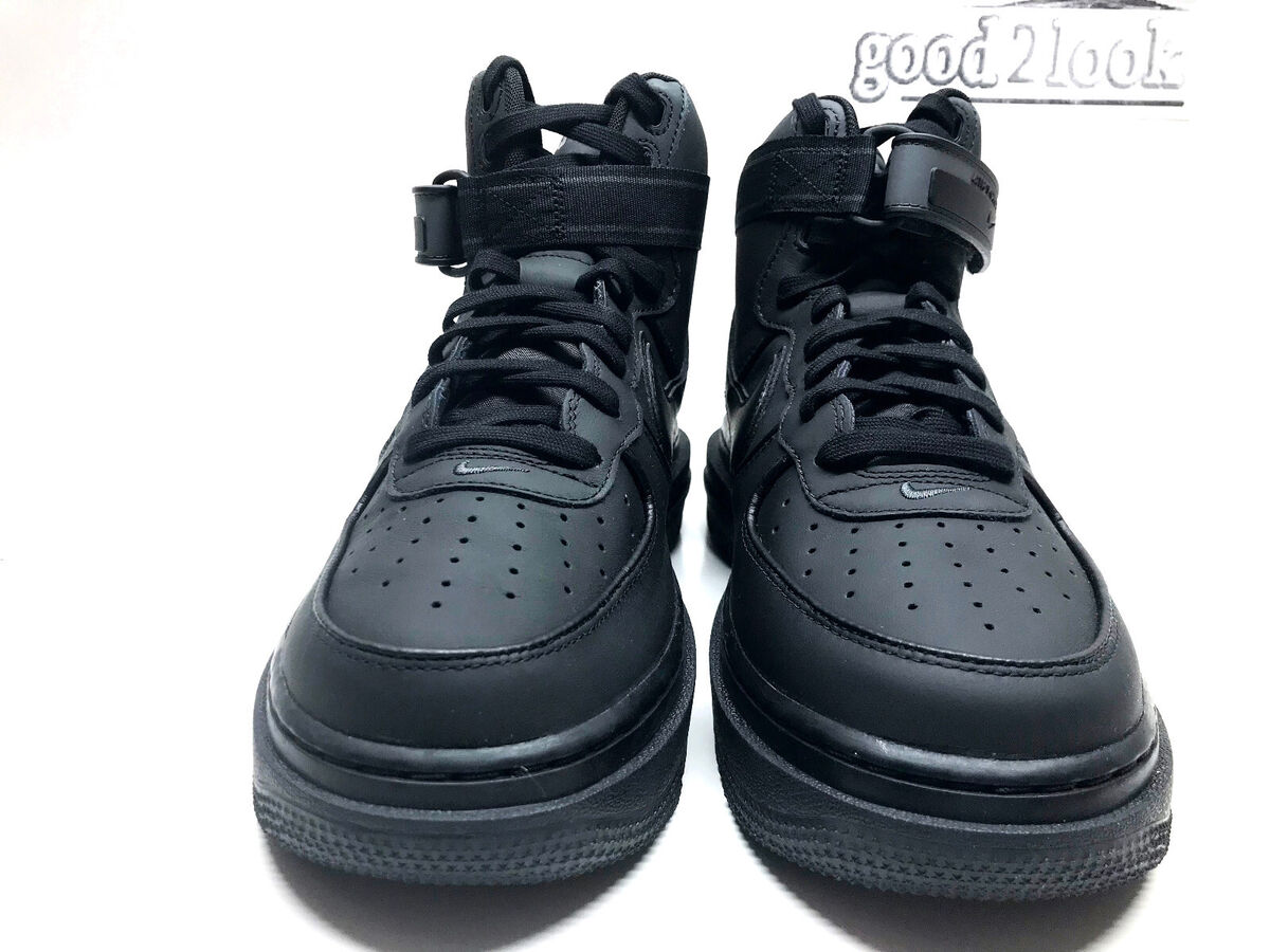  Nike Mens Air Force 1 Boot DA0418 001 Black/Anthracite - Size  7.5