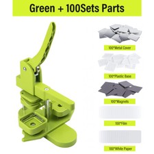 50 50mm 2inch Square Fridge Magnet Making Machine Kit  100 Set Magnet Materials